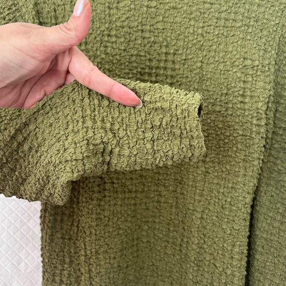 Zara Olive longsleeve stretch Pullover - Picture 6 of 6